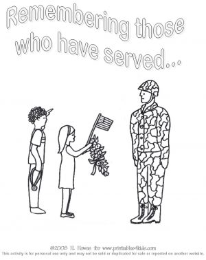 Veteran’s Day Coloring Pages for Preschool – v6jf9