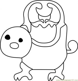 Woshua Undertale Coloring Pages for Kids wsh2