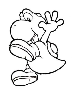 Yoshi Coloring Pictures gta1
