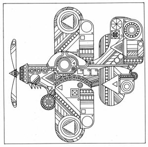 Abstract Adult Coloring Sheets to Print Out   31423