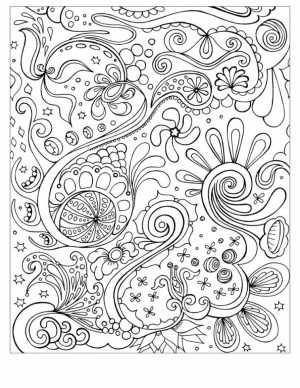 Abstract Coloring Pages to Print for Grown Ups   52784