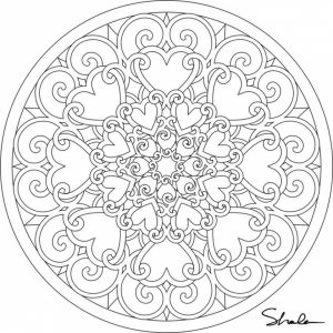 Abstract Coloring Pages to Print for Grown Ups   74512