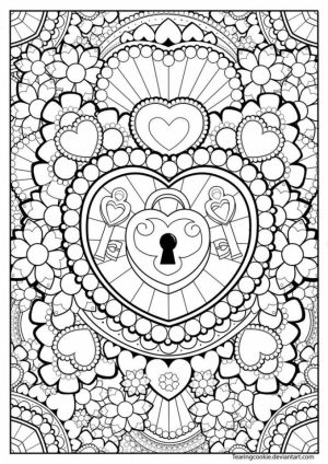 Abstract Coloring Pages to Print Online   31784