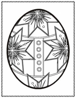 Adults Printable Easter Egg Coloring Pages   56793
