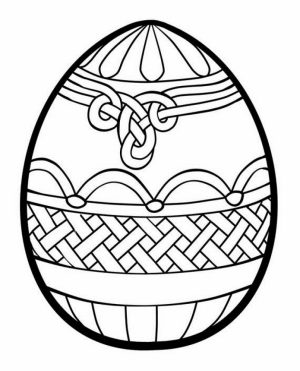 Adults Printable Easter Egg Coloring Pages   99678
