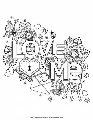 Adults Printable Love Coloring Pages   u2lf7