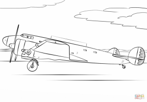 Airplane Coloring Pages for Kids   5cvg9