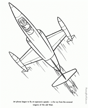 Airplane Coloring Pages for Preschoolers   7cv31