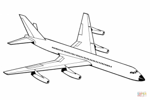 Airplane Coloring Pages Printable   6cv31