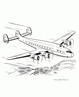 Airplane Coloring Pages Printable   tzc31