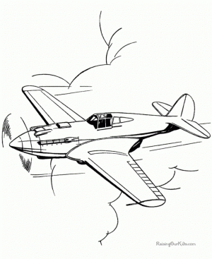 Airplane Coloring Pages to Print   ycb58