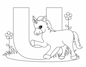 Alphabet Coloring Pages Educational Printable   39671