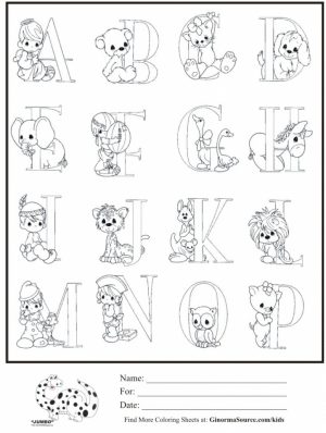 Alphabet Coloring Pages for Kindergarten Students   80680