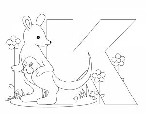 Alphabet Coloring Pages Kids Printable   36578