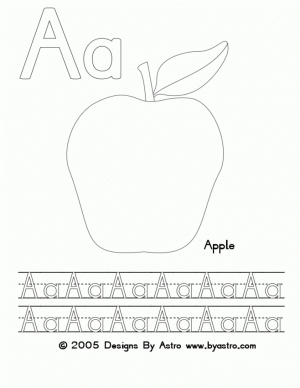 Alphabet Coloring Pages to Print for Kids   36592