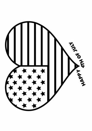 American Flag Coloring Pages for First Grade   08441