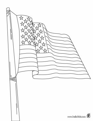 American Flag Coloring Pages Free to Print   05683