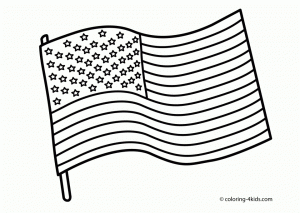 American Flag Coloring Pages Printable   31662