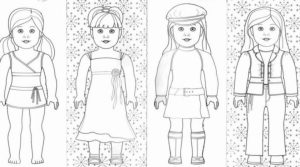 American Girl Coloring Pages Free Printable   q8ix13