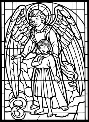 Angel Coloring Pages for Adults   34DF7