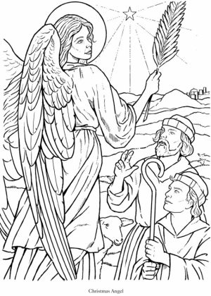 Angel Coloring Pages for Adults   4D5B9
