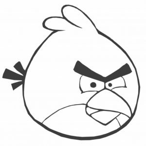 Angry Bird Coloring Pages Printable for Kids   xi226
