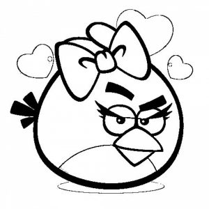 Angry Bird Coloring Pages to Print for Kids   KIFps