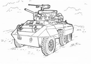 Army Tank Coloring Pages Free Printable   6784fgh