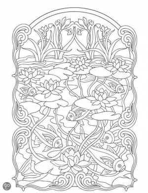 Art Deco Patterns Coloring Pages for Adults Free to Print   wrt6788u