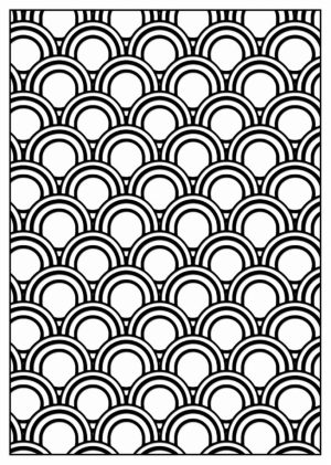 Art Deco Patterns Coloring Pages for Grown Ups   fdh568