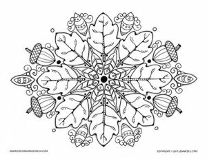 Autumn Coloring Pages for Adults Free Printable   1by6c7