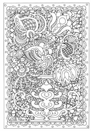 Autumn Coloring Pages for Adults Free Printable   3sz5cp
