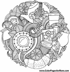 Autumn Coloring Pages for Adults Free Printable   9nm7v6