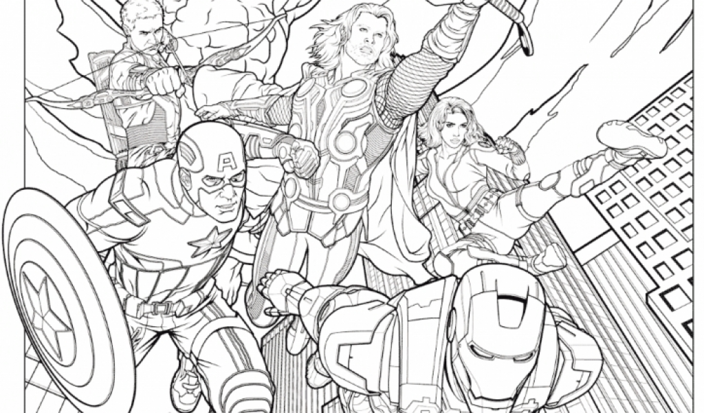 Get This Avengers Coloring Pages Marvel Superheroes 89531