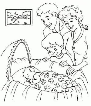 Baby Coloring Pages Free   7413k