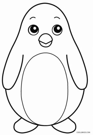 Baby Penguin Coloring Pages   31765
