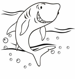 Baby Shark Coloring Pages   56128