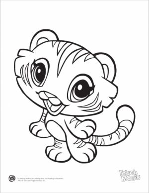 Baby Tiger Coloring Pages for Kids   31850