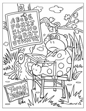Back to School Coloring Pages for Toddlers   85571