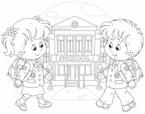 Back to School Coloring Pages for Toddlers   tane2