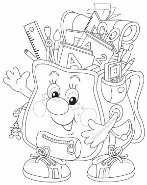 Back to School Coloring Pages Printable   yag40