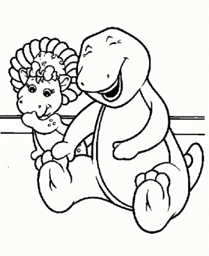Barney Coloring Pages Printable for Kids   33908