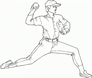 Baseball Coloring Pages Online   63710
