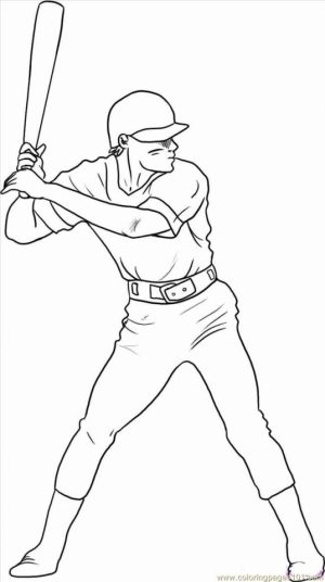 Baseball Coloring Pages Online   85739