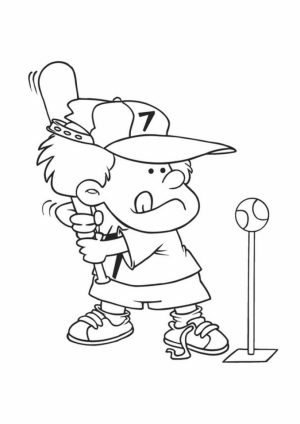 Baseball Coloring Pages to Print Out   99462