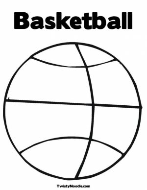 Basketball Coloring Pages Free Printable   679162