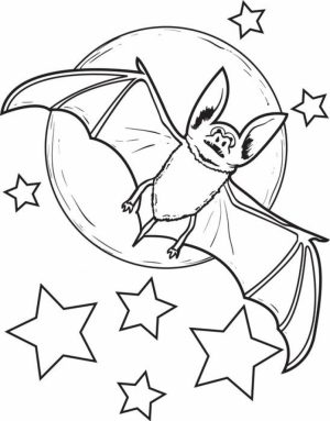 Bat Coloring Pages Free   86783