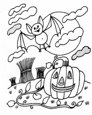 Bat Coloring Pages to Print   21673