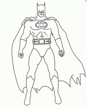 Batman Coloring Pages for Kids   834bn