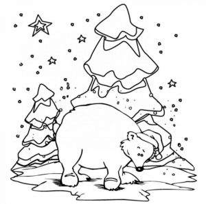 Bear Coloring Pages for Toddlers   89573